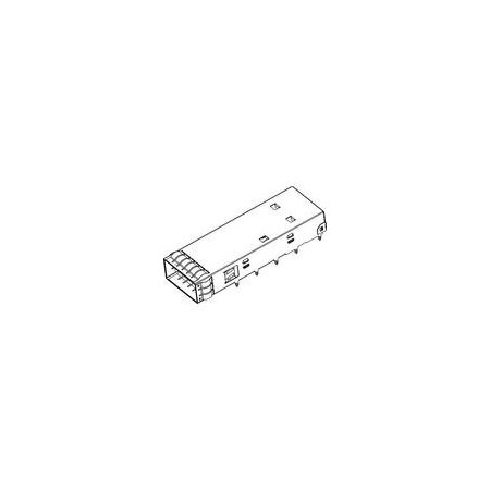Fci I/O Connectors 10128765-001Lf-Qsfp+1X1 Cage Without Ho   For More Information About This Part 10128765-001LF
